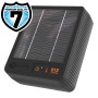 Gallagher S12 solpanelsspændingsgiver inkl. Lithium batteri